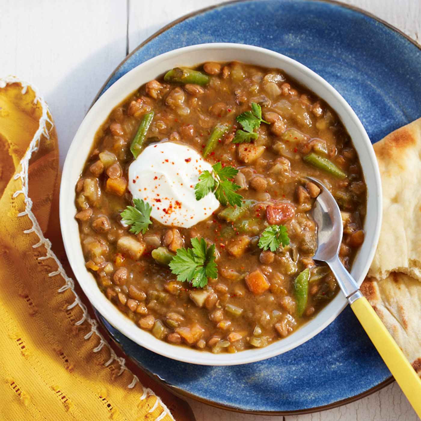 Amy's Organic Lentil Vegetable Soup; image 3 of 12