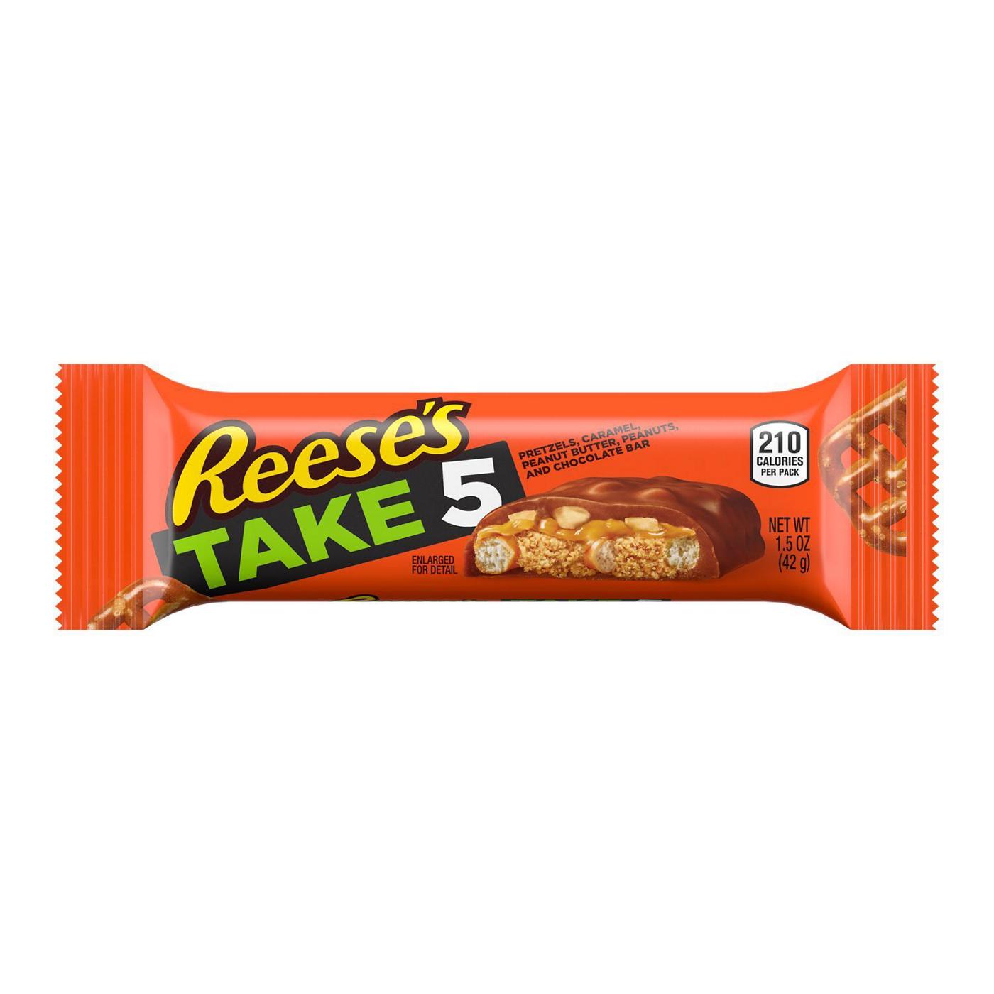 Reese's Take 5 Chocolate Peanut Butter Candy Bar; image 1 of 3