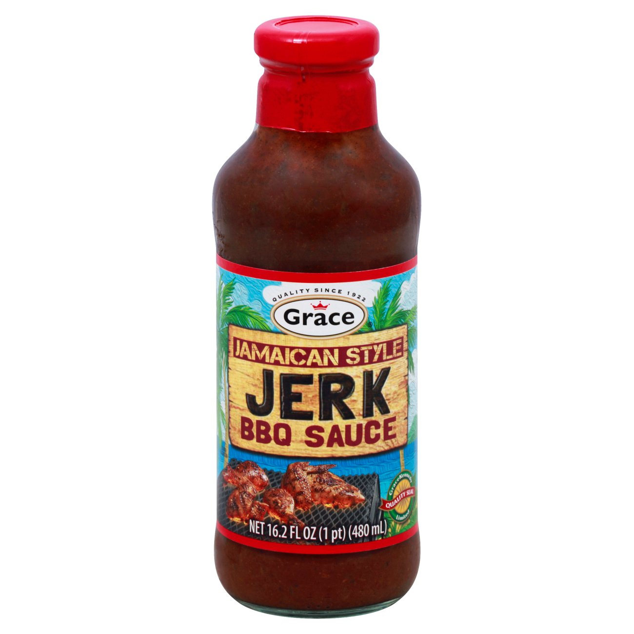 Grace Jamaican Style Jerk BBQ Sauce Shop Barbecue Sauces at HEB