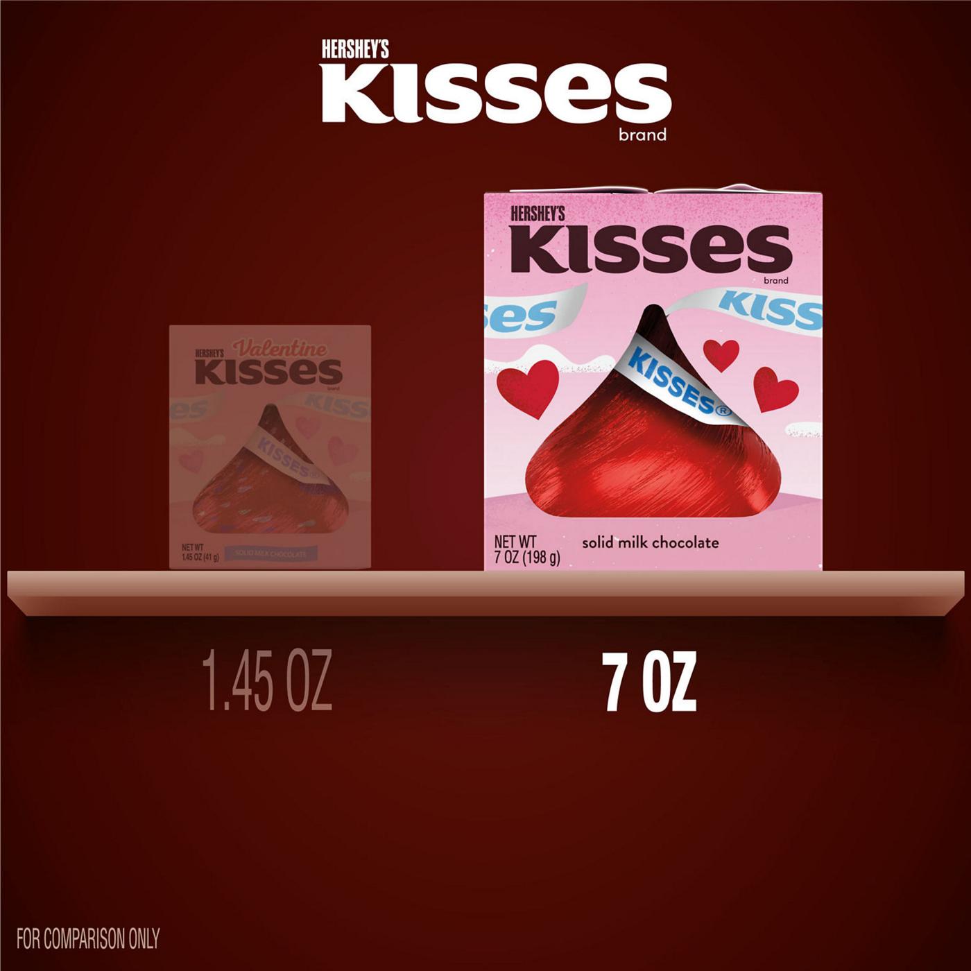 Hershey's Kisses Solid Milk Chocolate Valentine's Candy; image 3 of 7