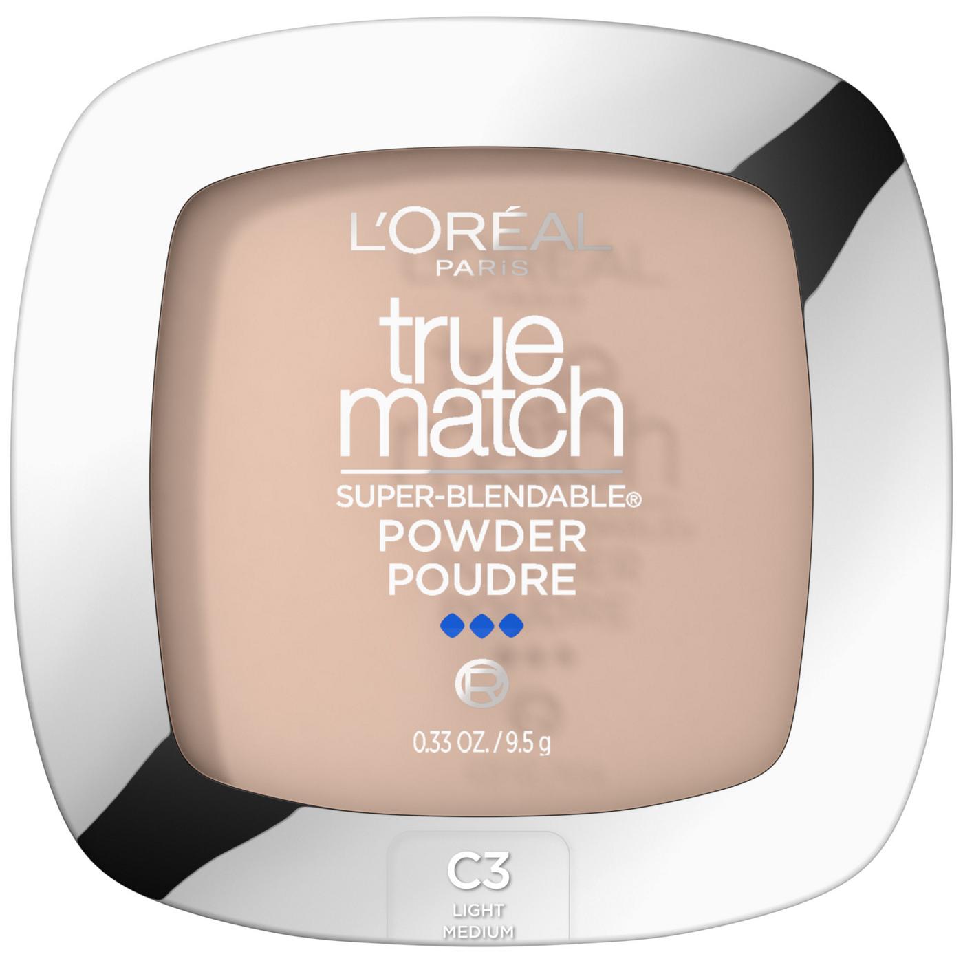 L'Oréal Paris True Match Super-Blendable Oil Free Makeup Powder Creamy Natural; image 1 of 5