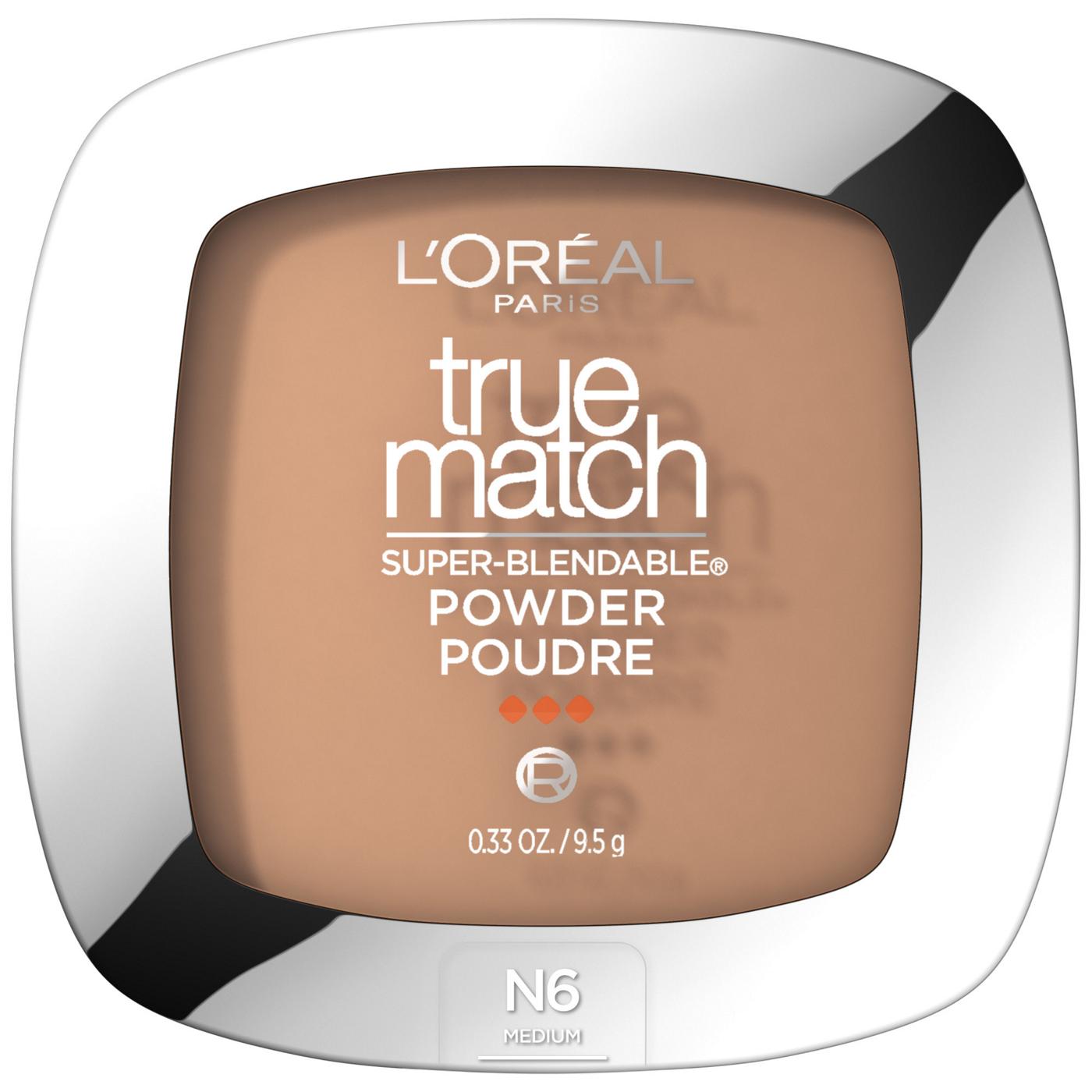 L'Oréal Paris True Match Super-Blendable Oil Free Makeup Powder Honey Beige; image 1 of 5
