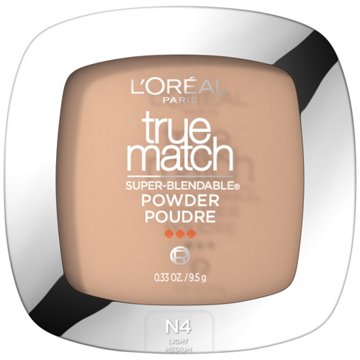 L'Oréal Paris True Match Super-Blendable Oil Free Makeup Powder - N4 Light Medium