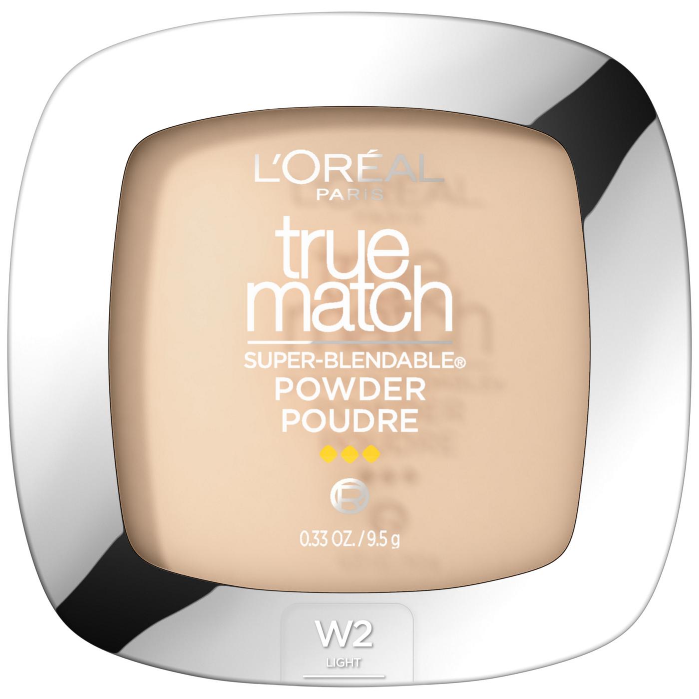 L'Oréal Paris True Match Super-Blendable Powder Oil-Free Makeup Light Ivory; image 1 of 5