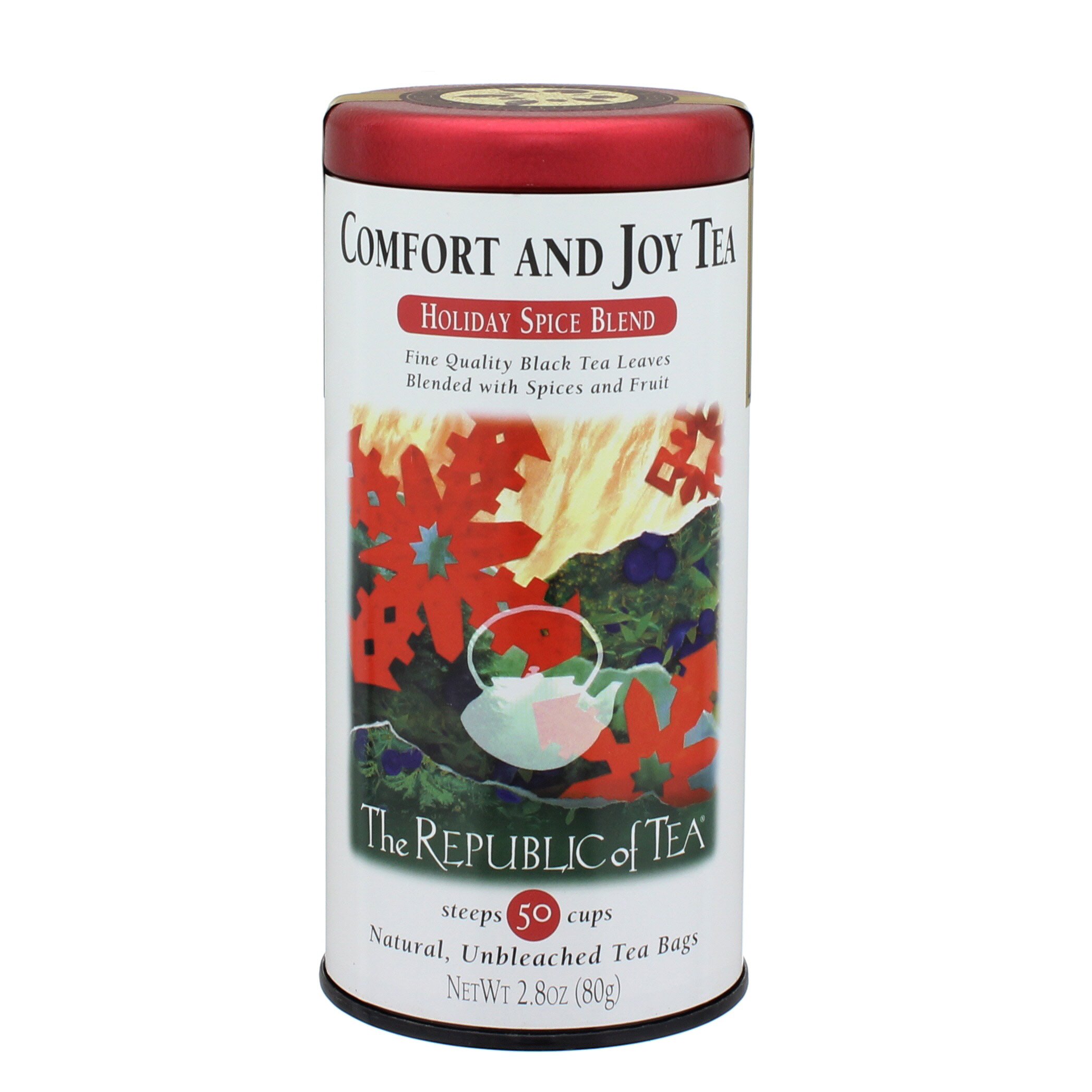 The Republic of Tea Comfort & Joy Holiday Tea Bags Shop Tea at HEB