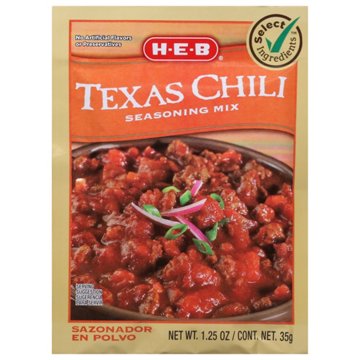 H-E-B Texas Chili Seasoning Mix, 1.25 oz