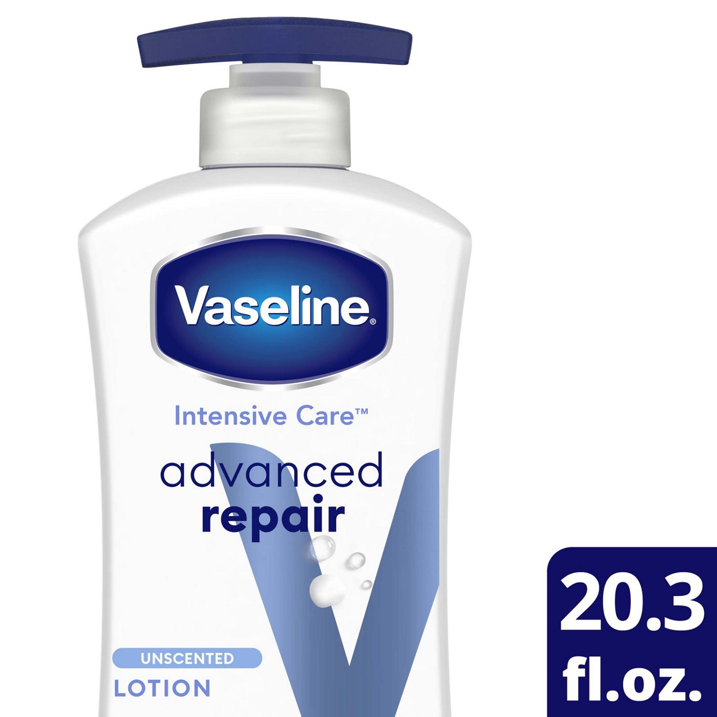 Vaseline Intensive Care Advanced Repair Unscented Lotion Vaseline Intensive Care Advanced Repair Unscented Lotion
