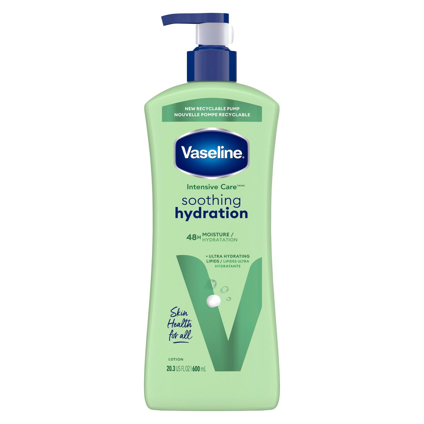 Vaseline Intensive Care Body Lotion Soothing Hydration; image 1 of 8