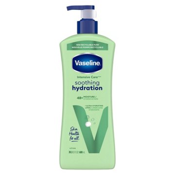 Vaseline Intensive Care Body Lotion Soothing Hydration, 20.3 oz