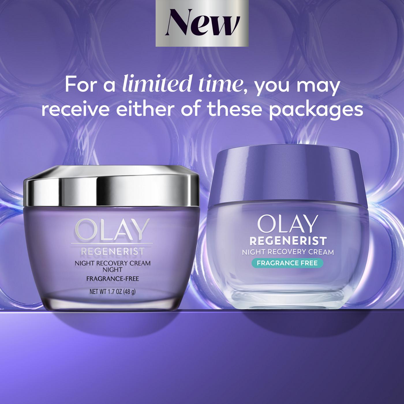 Olay Regenerist Night Recovery Cream; image 9 of 10