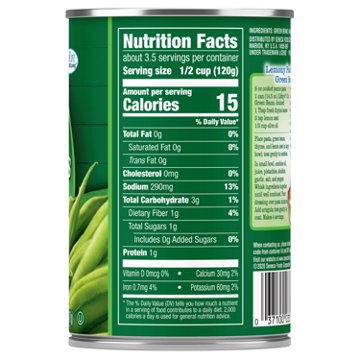 Libby's Cut Green Beans, 14.5 oz