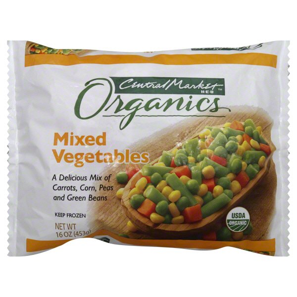 Central Market Organic Mixed Vegetables Shop Mixed vegetables at HEB