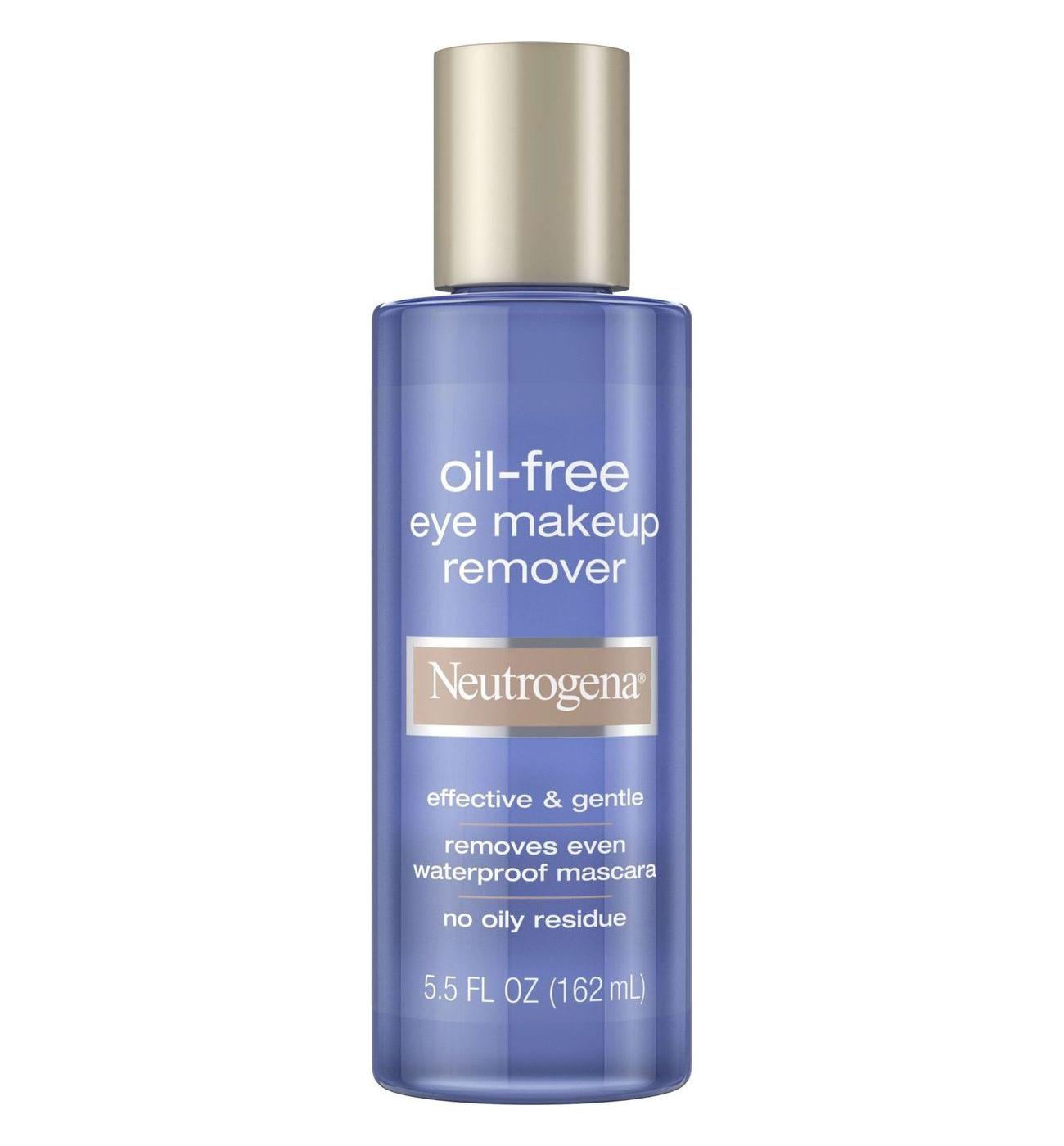 Neutrogena Gentle Oil-Free Liquid Eye Makeup Remover Solution; image 1 of 6