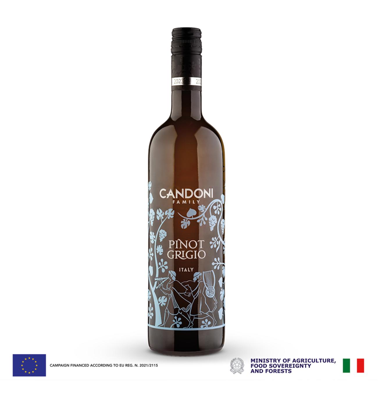 Candoni Pinot Grigio Italy White Wine - Shop Wine at H-E-B