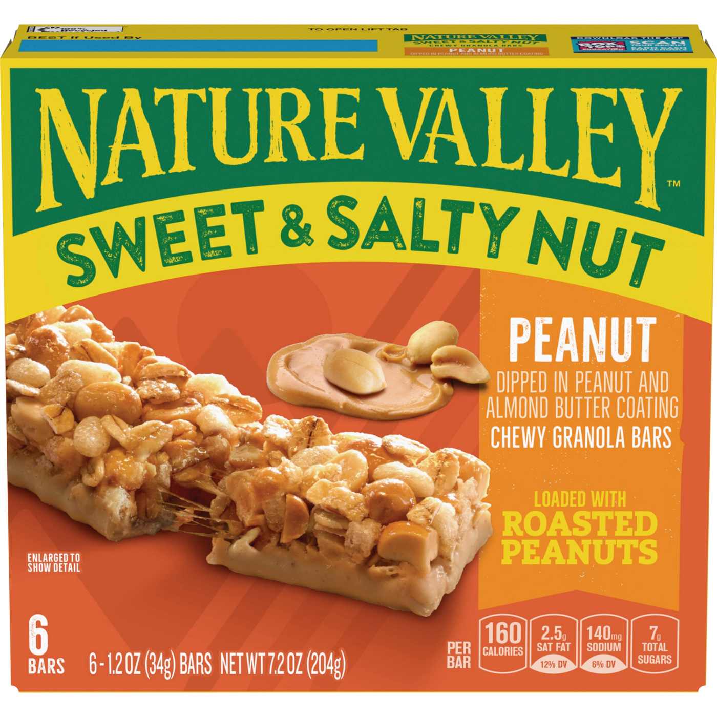 Nature Valley Sweet & Salty Nut Peanut Granola Bars; image 1 of 7