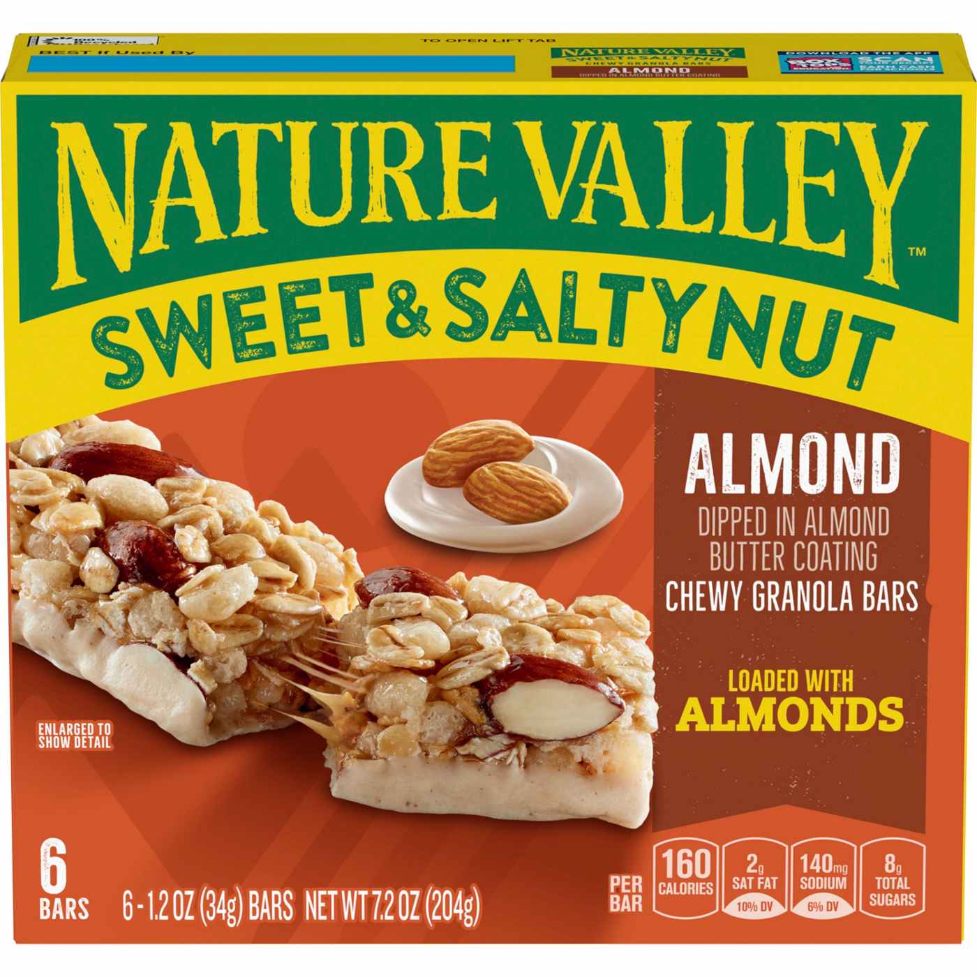 Nature Valley Almond Sweet & Salty Nut Granola Bars; image 1 of 7