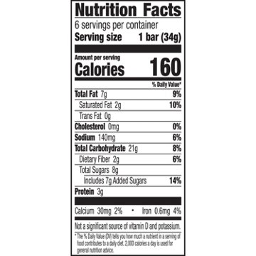 Nature Valley Almond Sweet & Salty Nut Granola Bars, 6 ct