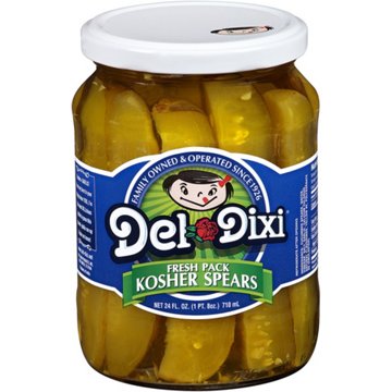Best Maid Del Dixi Kosher Spears, 24 oz