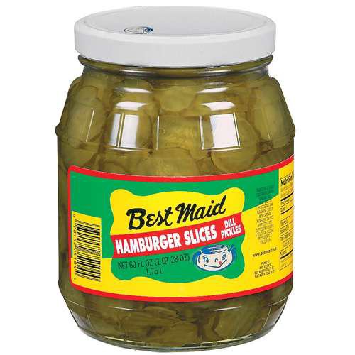 Best Maid Hamburger Slices Pickles Shop Pickles & Cucumber at HEB