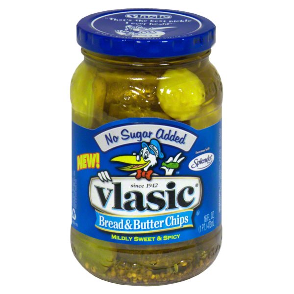 Vlasic No Sugar Added Bread And Butter Pickle Chips Shop Vegetables At H E B