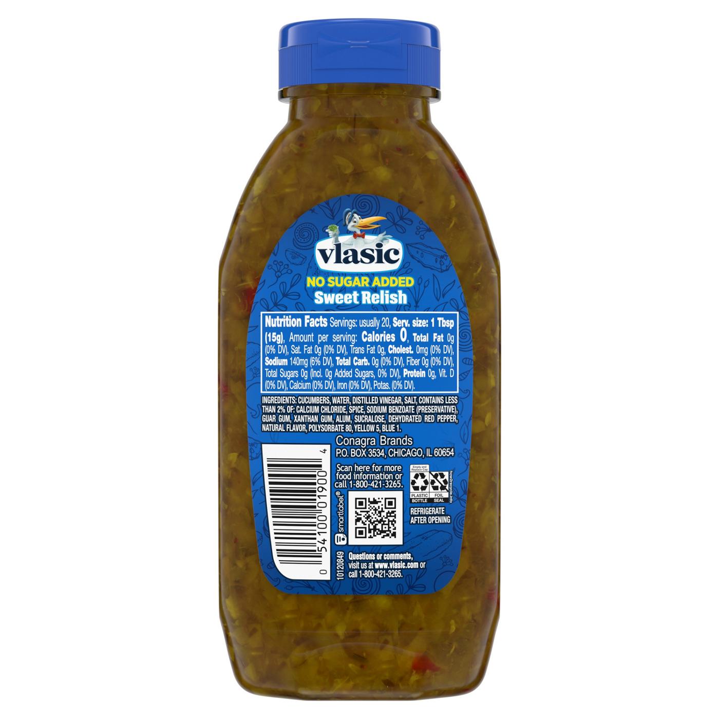 Vlasic No Sugar Added Squeezable Sweet Relish; image 4 of 4