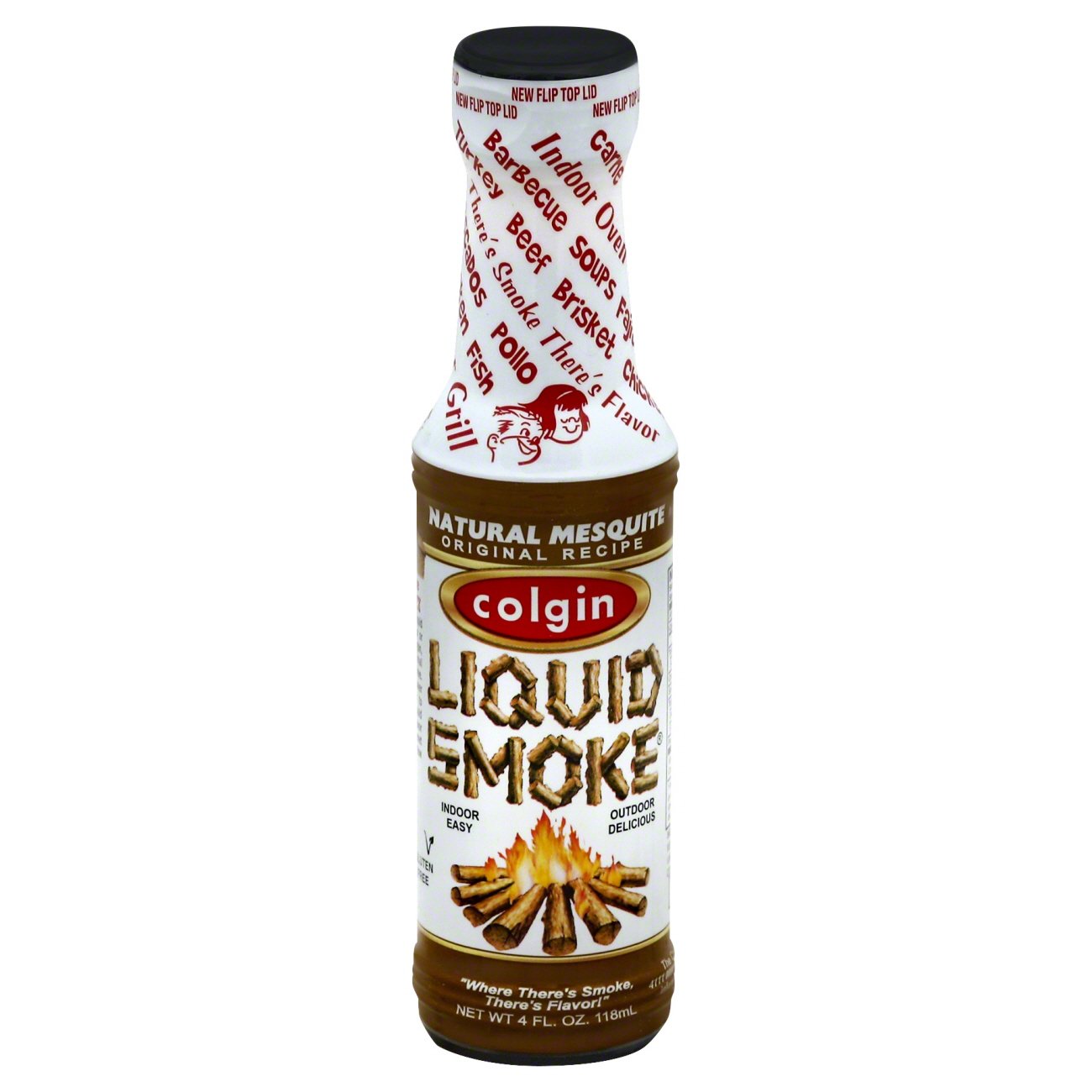 Colgin Natural Mesquite Liquid Smoke Shop Barbecue Sauces at HEB