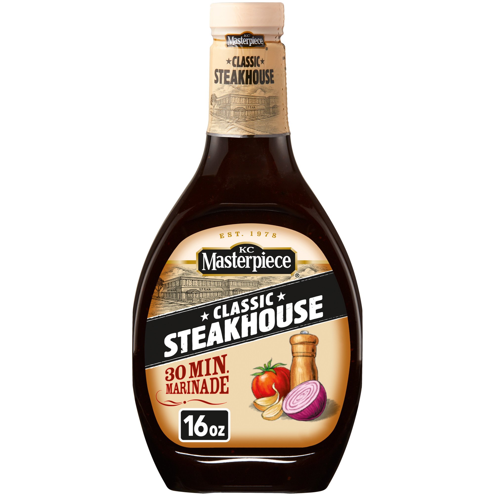 KC Masterpiece Classic Steakhouse Marinade Shop Marinades at HEB