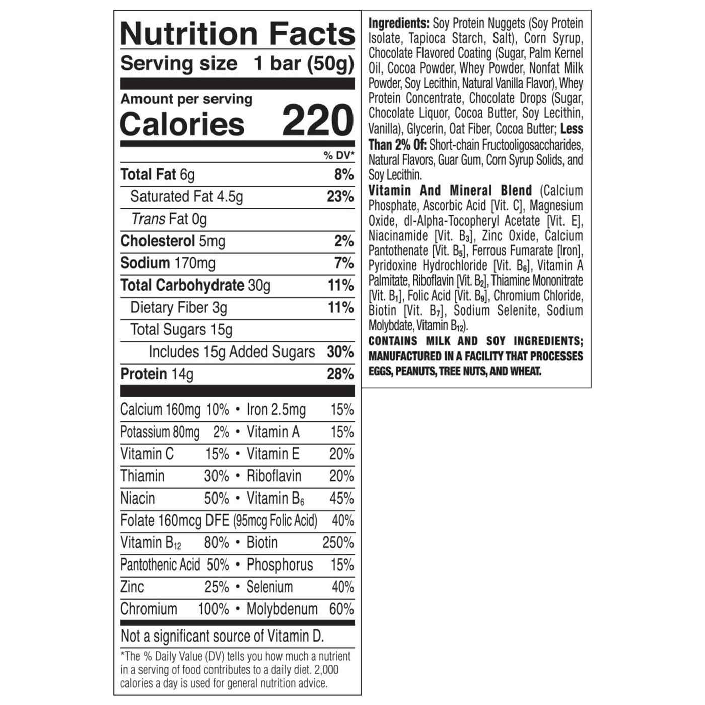 ZonePerfect 14g Protein Bars - Chocolate Mint; image 2 of 8