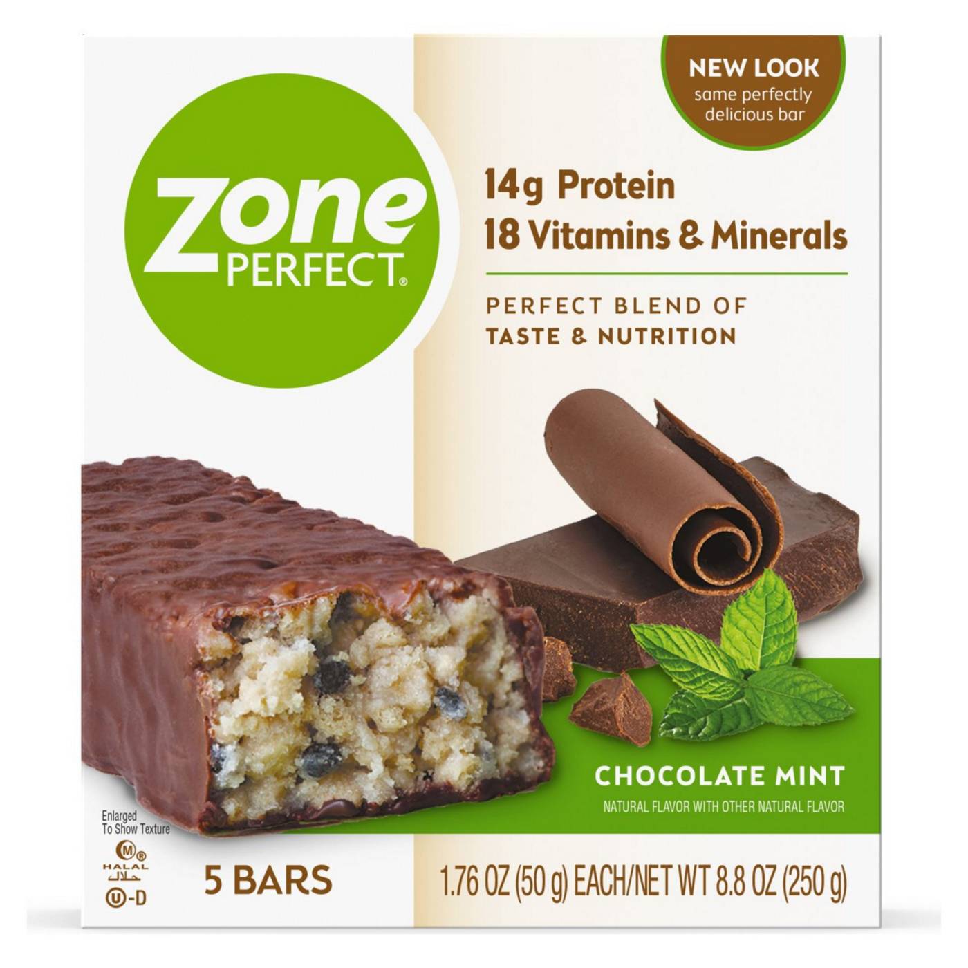 ZonePerfect 14g Protein Bars - Chocolate Mint - Shop Granola & snack ...