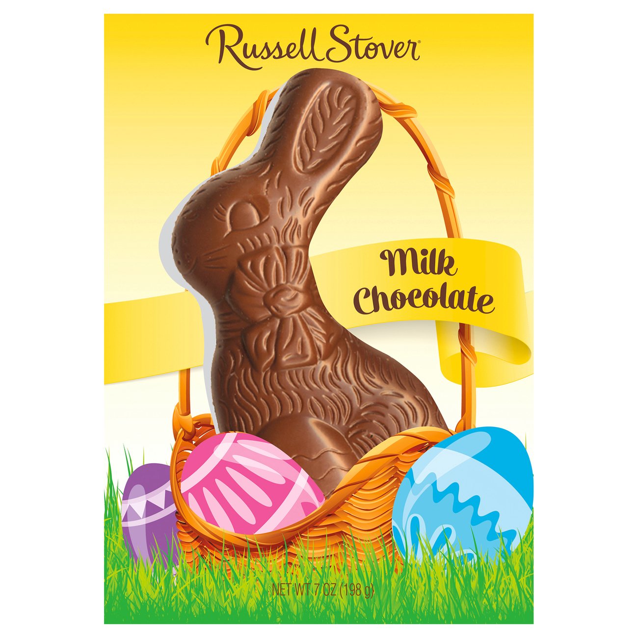 Russell Stover Solid Milk Chocolate Bunny Easter Candy - Shop Candy at ...