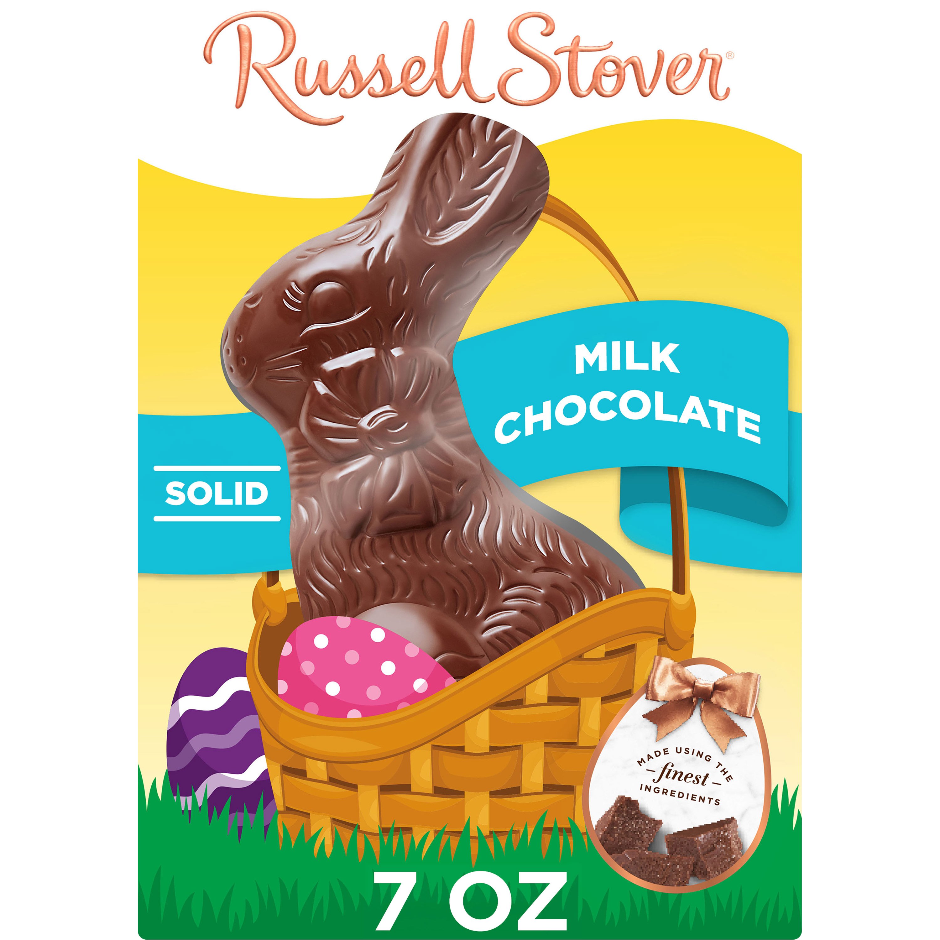 Russell Stover Solid Milk Chocolate Bunny Easter Candy Shop Candy at