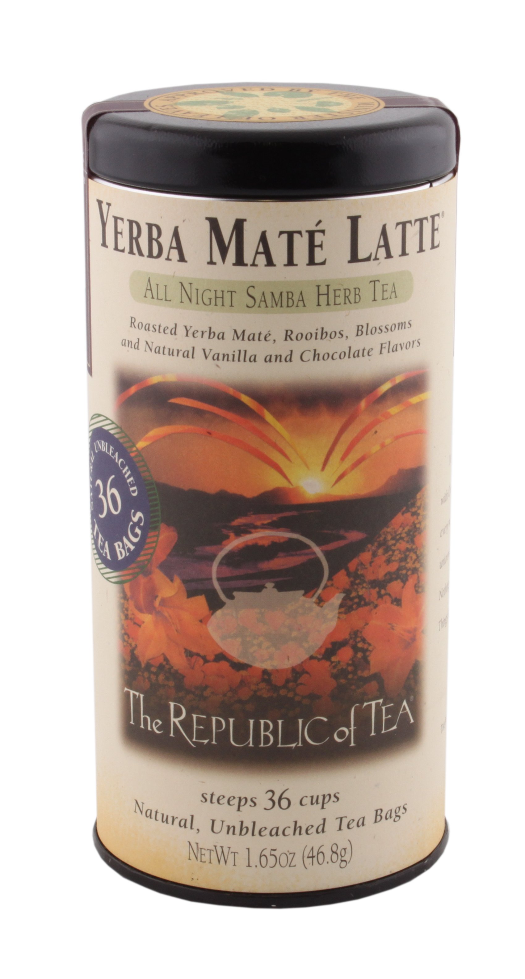 The Republic of Tea Mate Latte Tea Bag Tin, 36 ct | Central Market ...
