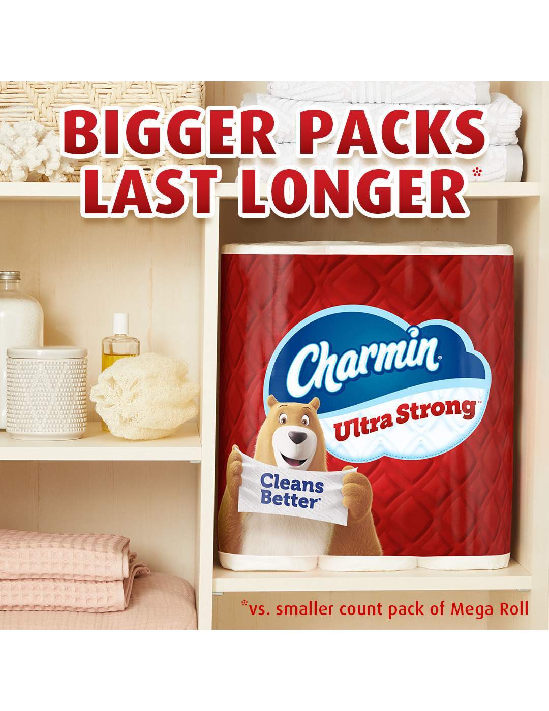 Charmin Ultra Strong Toilet Paper; image 4 of 6