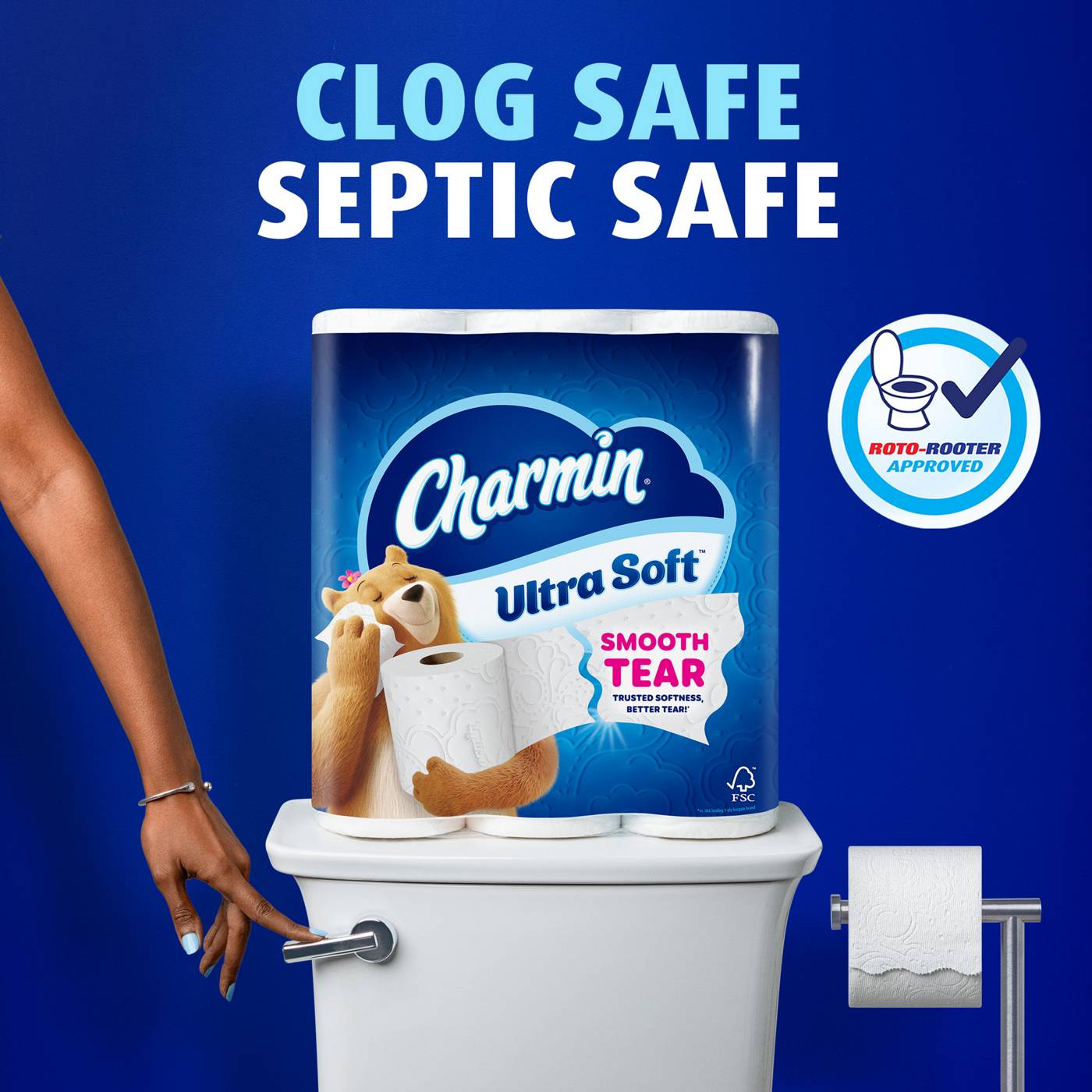 Charmin Ultra Soft Toilet Paper; image 4 of 18