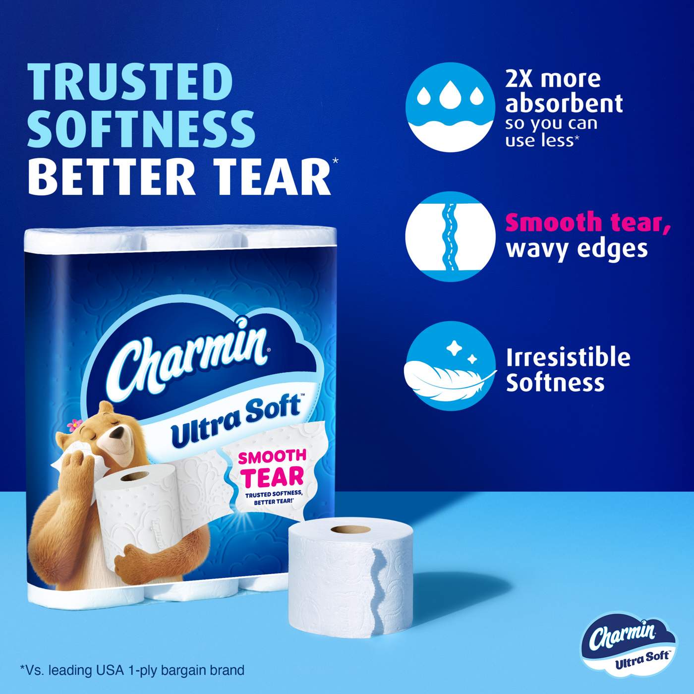 Charmin Ultra Soft Toilet Paper; image 5 of 18