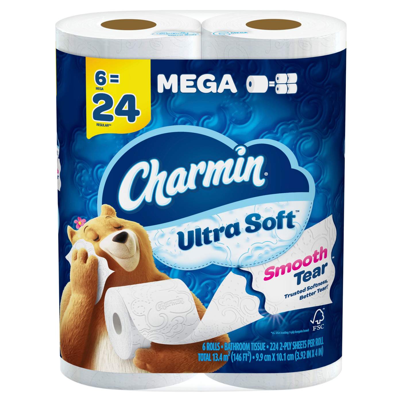 Charmin Ultra Soft Toilet Paper; image 1 of 18