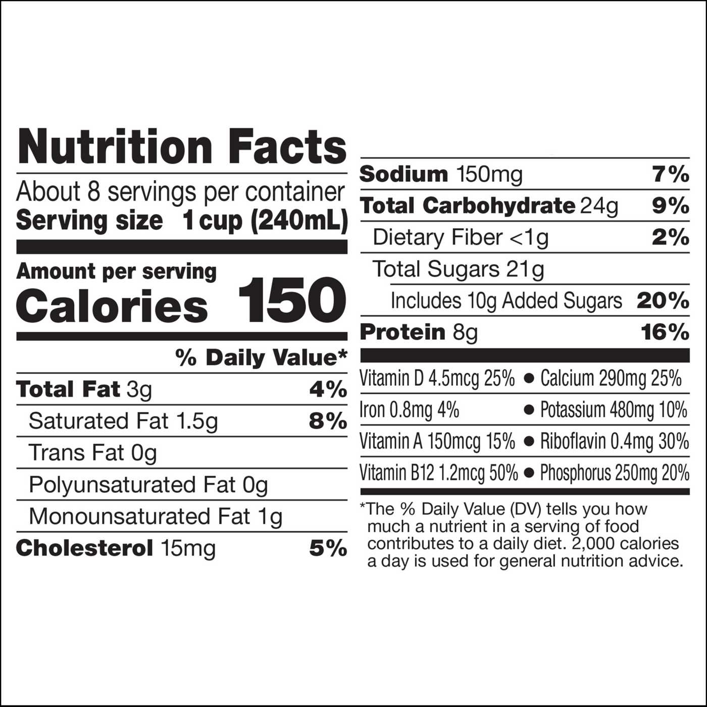 Horizon Organic 1% Lowfat Dha Omega-3 Chocolate Milk; image 3 of 8