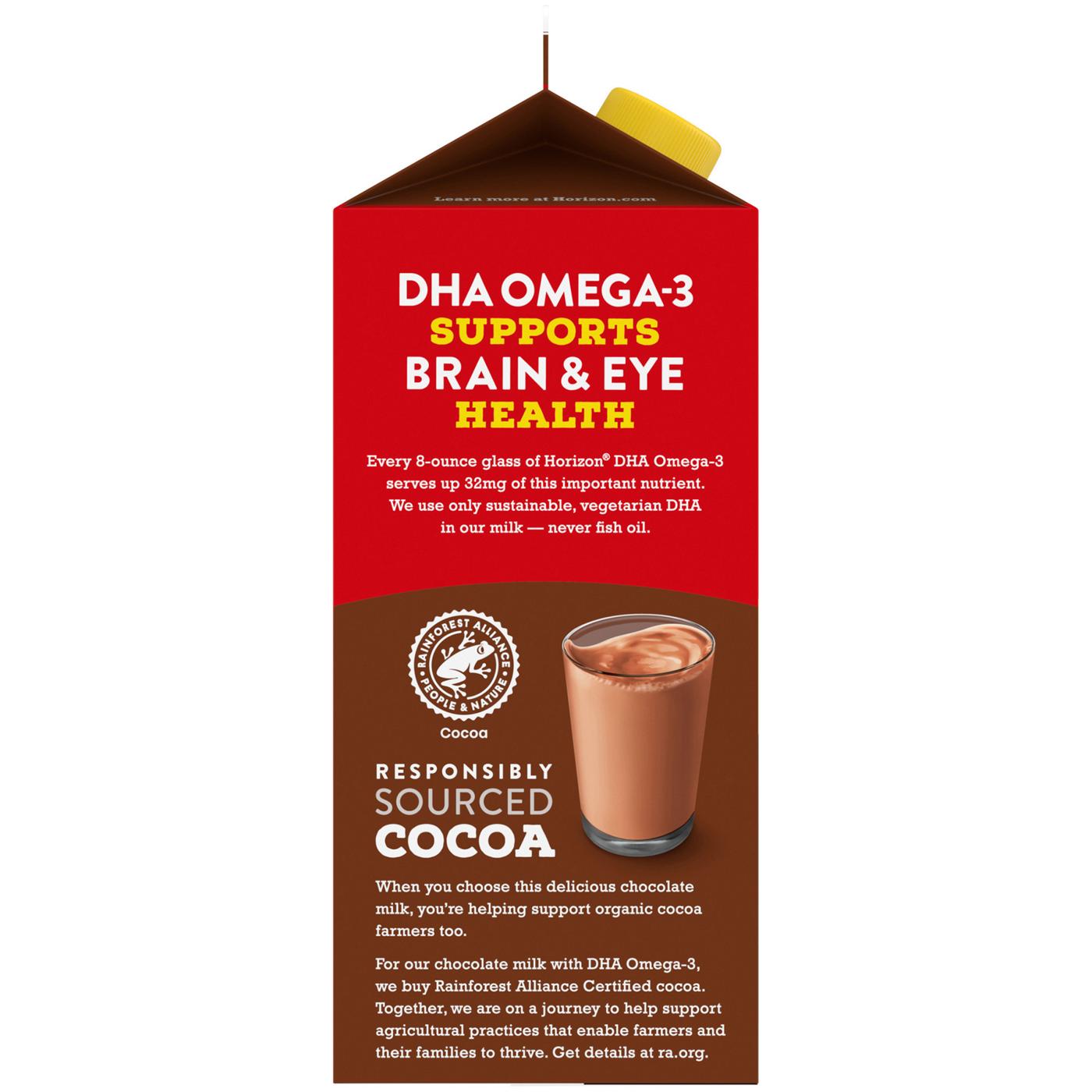 Horizon Organic 1% Lowfat Dha Omega-3 Chocolate Milk; image 4 of 8