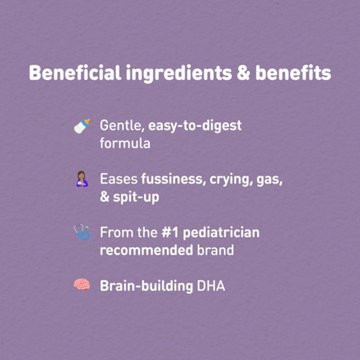 Enfamil Gentlease Easy to Digest Baby Formula for Easing Fussiness, Gas, Spit-up, 12.4 oz