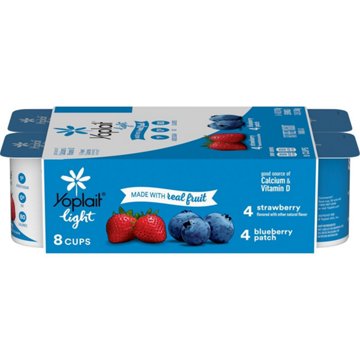 Yoplait Light Strawberry & Blueberry Patch Yogurt Variety Pack