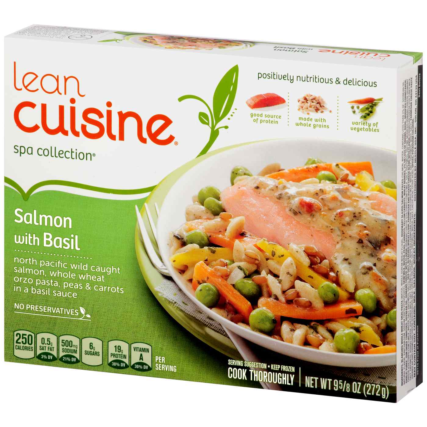 Lean Cuisine Spa Collection Salmon with Basil; image 1 of 3