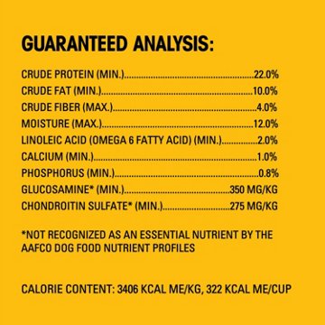 Pedigree Big Dog Dry Dog Food - Roasted Chicken Rice and Vegetable Flavor