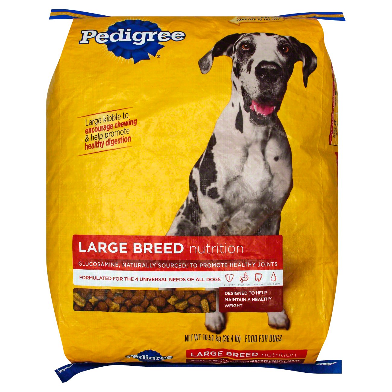 Pedigree Large Breed Nutrition Large Crunchy Bites Shop Dogs at HEB
