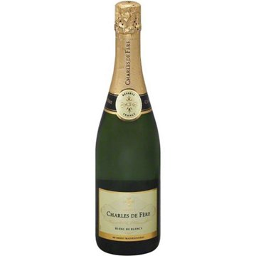 Charles De Fere Reserve Blanc De Blancs France Sparkling Wine, 750 mL