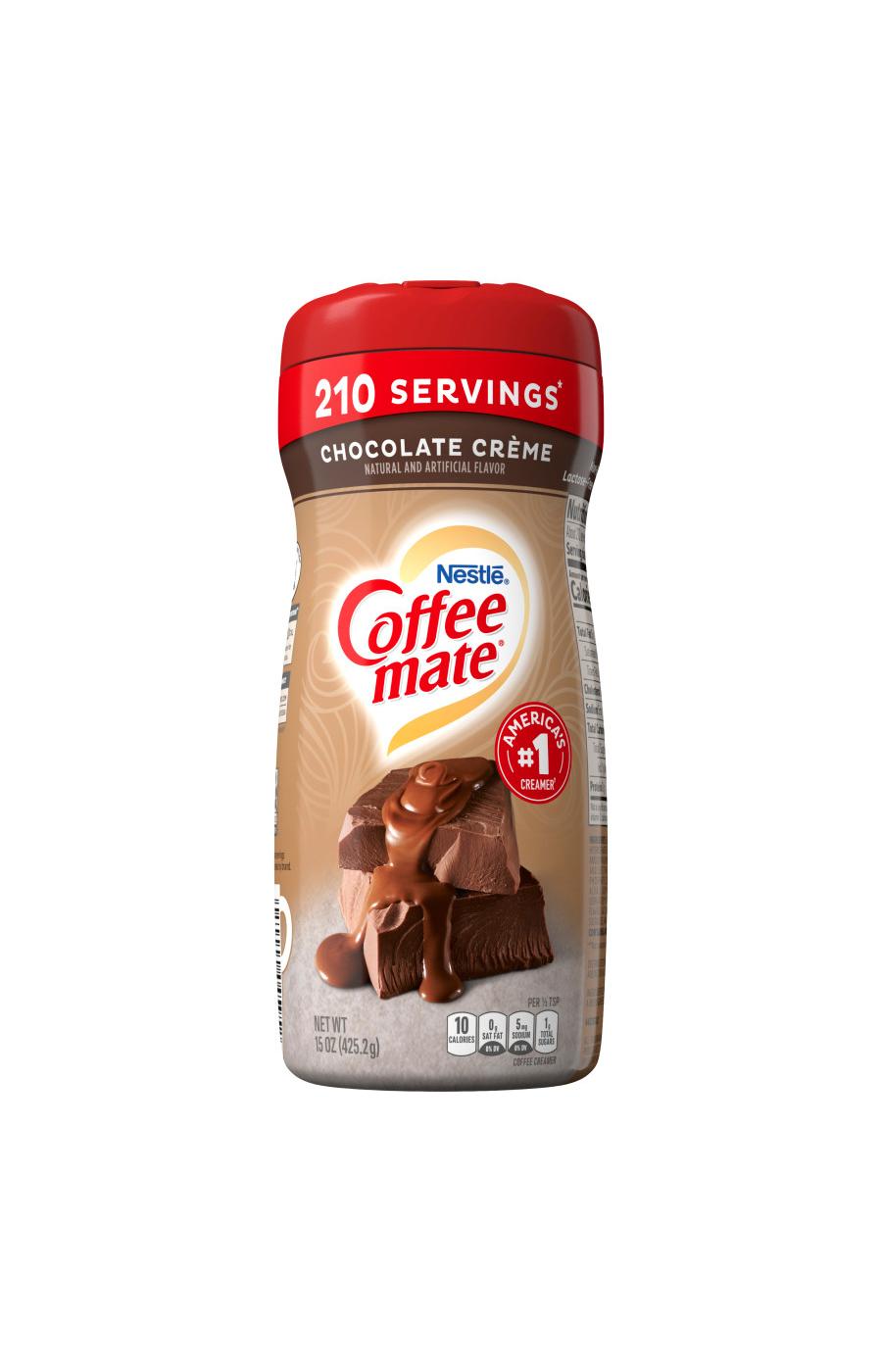 Nestle Coffee Mate Chocolate Creme Powder Coffee Creamer; image 1 of 7