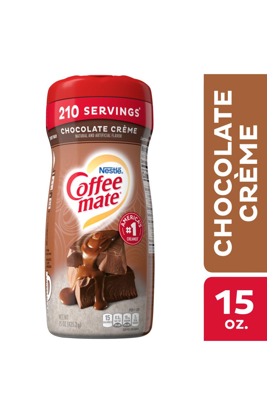 Nestle Coffee Mate Chocolate Creme Powder Coffee Creamer; image 2 of 7