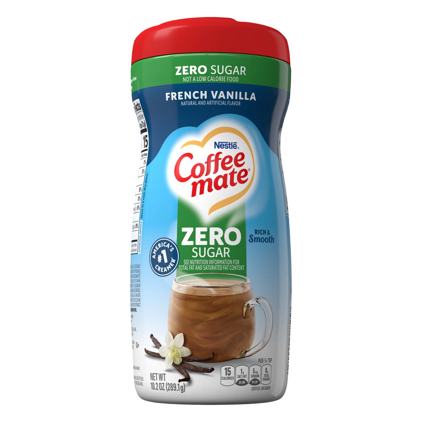 Nestle Coffee Mate Sugar Free Powdered Coffee Creamer - French Vanilla; image 7 of 8