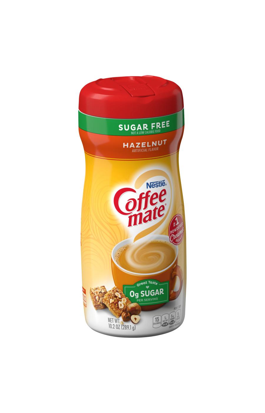 Nestle Coffee Mate Sugar Free Hazelnut Powder Coffee Creamer; image 7 of 8