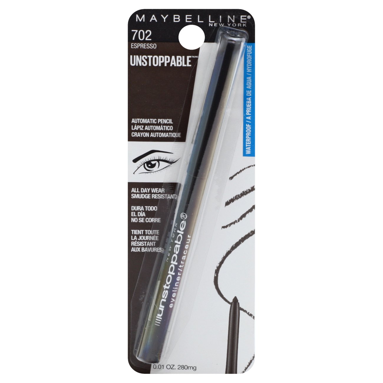 Maybelline Unstoppable Eyeliner, Espresso Shop Eyes at HEB
