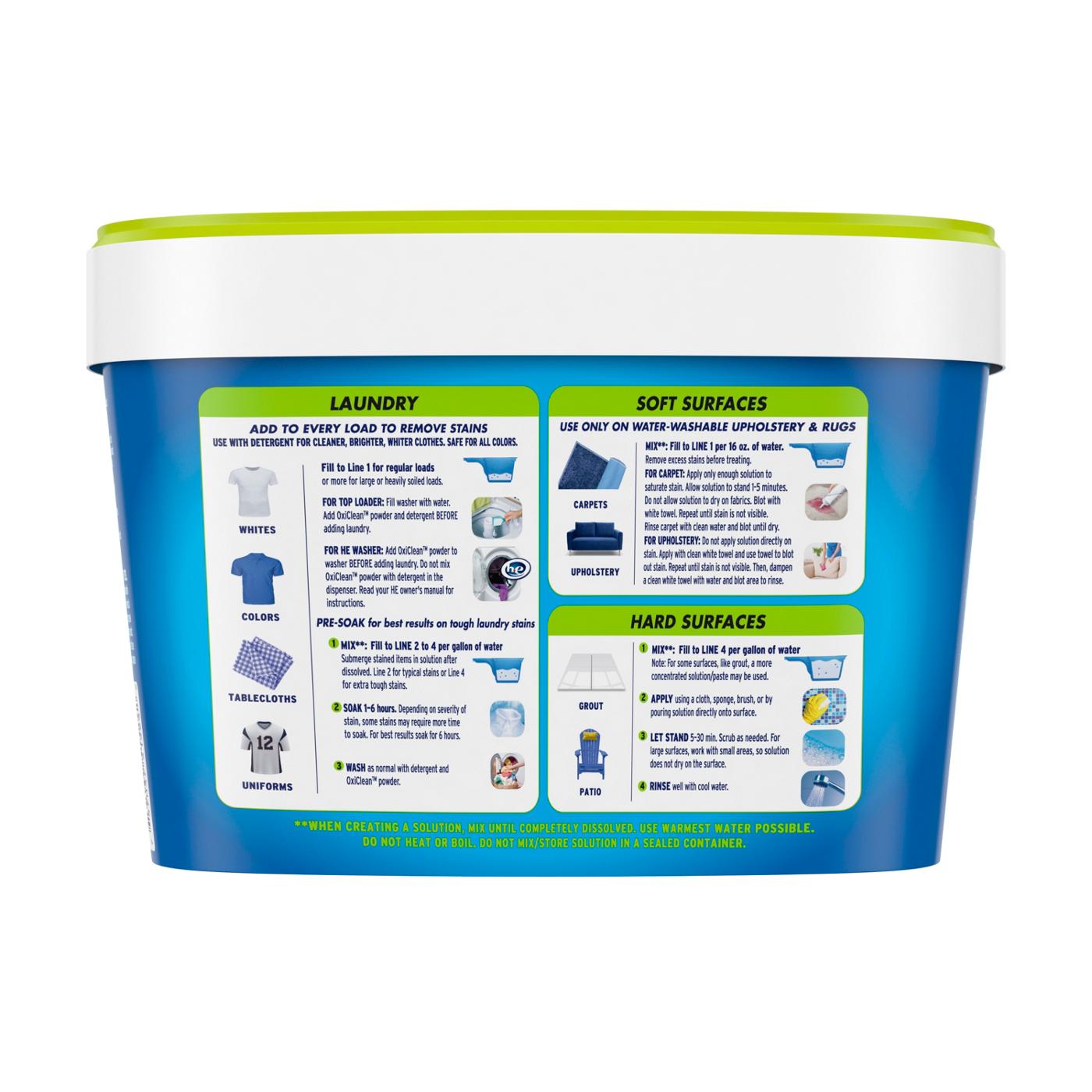 OxiClean Versatile Stain Remover 65 Loads; image 9 of 15